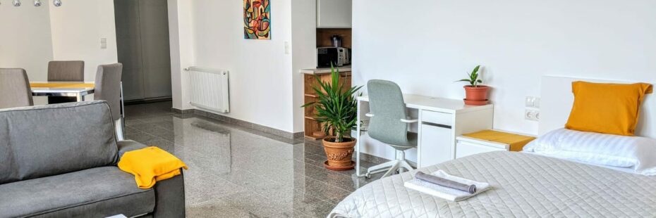 ClearVueHome - Quiet 51 m2 Studio in Bratislava Slavin