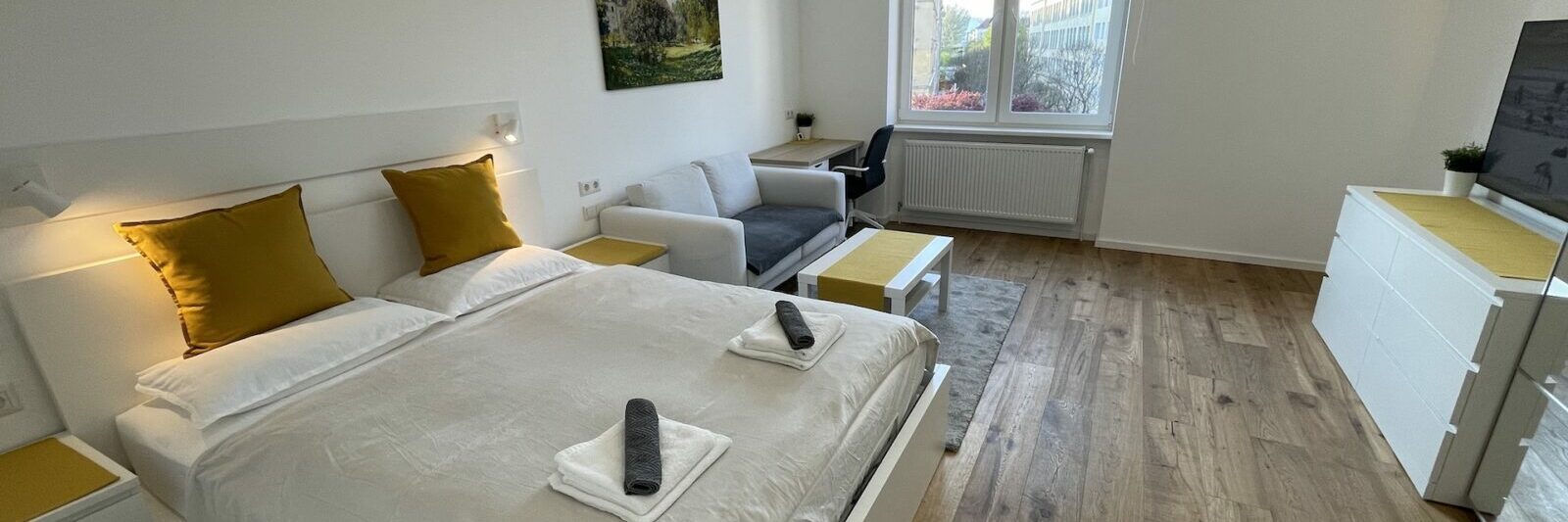 Quiet 2 bedroom apartment near U2 Messe-Prater